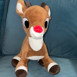 Stuffed Plush Rudolph. -Prestige Toys